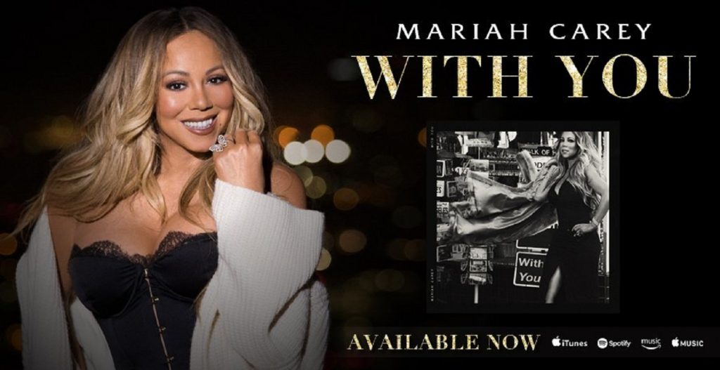 Listen to Mariah Carey’s New Song ‘With You’ Soundpasta