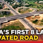 nitin gadkari engineering marvel best roads infrastructure best bjp road highway 8 lane delhi dwarka