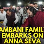 Ambani Family Embarks On Anna Seva Ahead Of The Pre-wedding Celebrations Of Anant & Radhika
