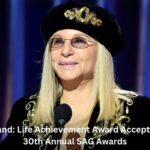 barbra streisand 30th annual sag awards film actress lifetime achievement award honor tribute 2024
